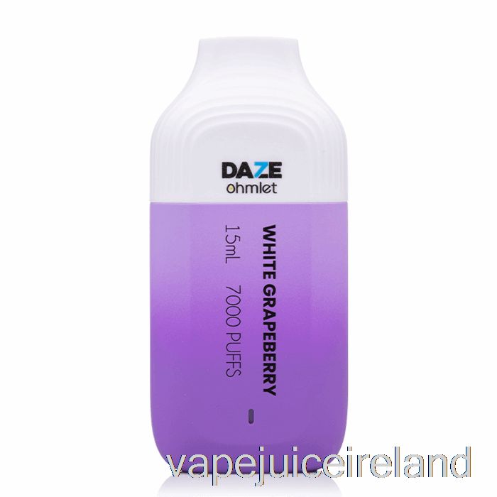 Vape Pod Kits 7 Daze OHMLET 7000 Disposable White Grapeberry